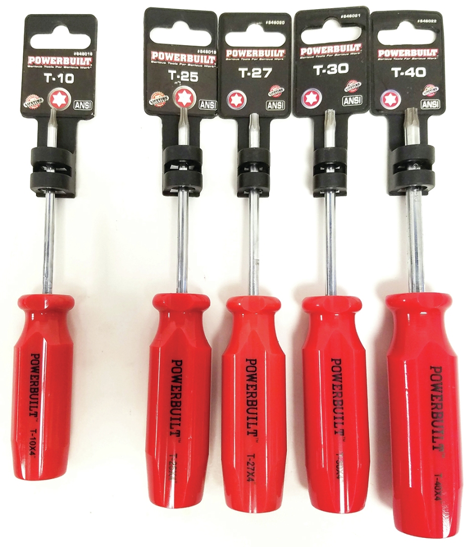 MBS Omaha, a div. of Omaha Distributing Co., Inc Powerbuilt 5 PC Torx