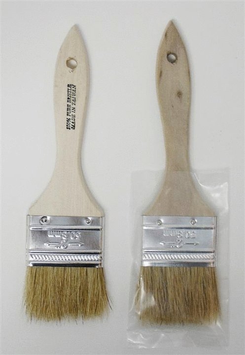 Natural Bristle Chip Brushes